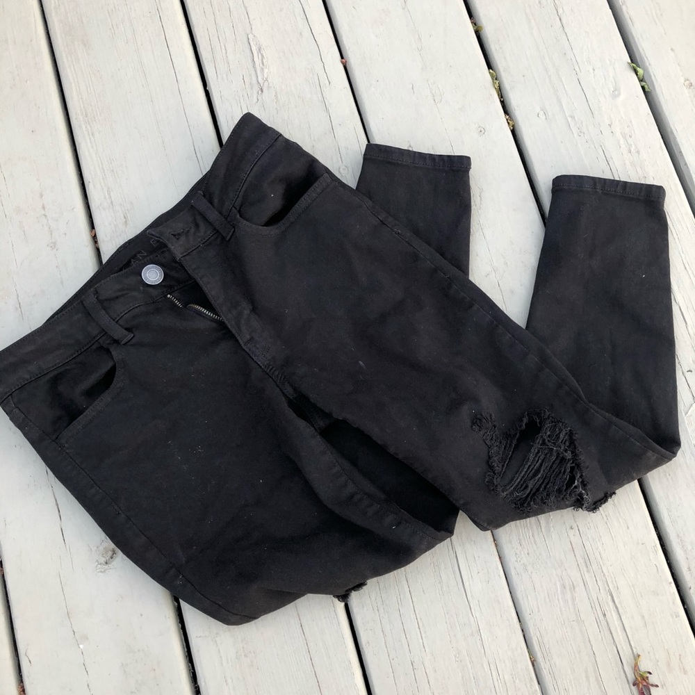 Black American Eagle Jeggings